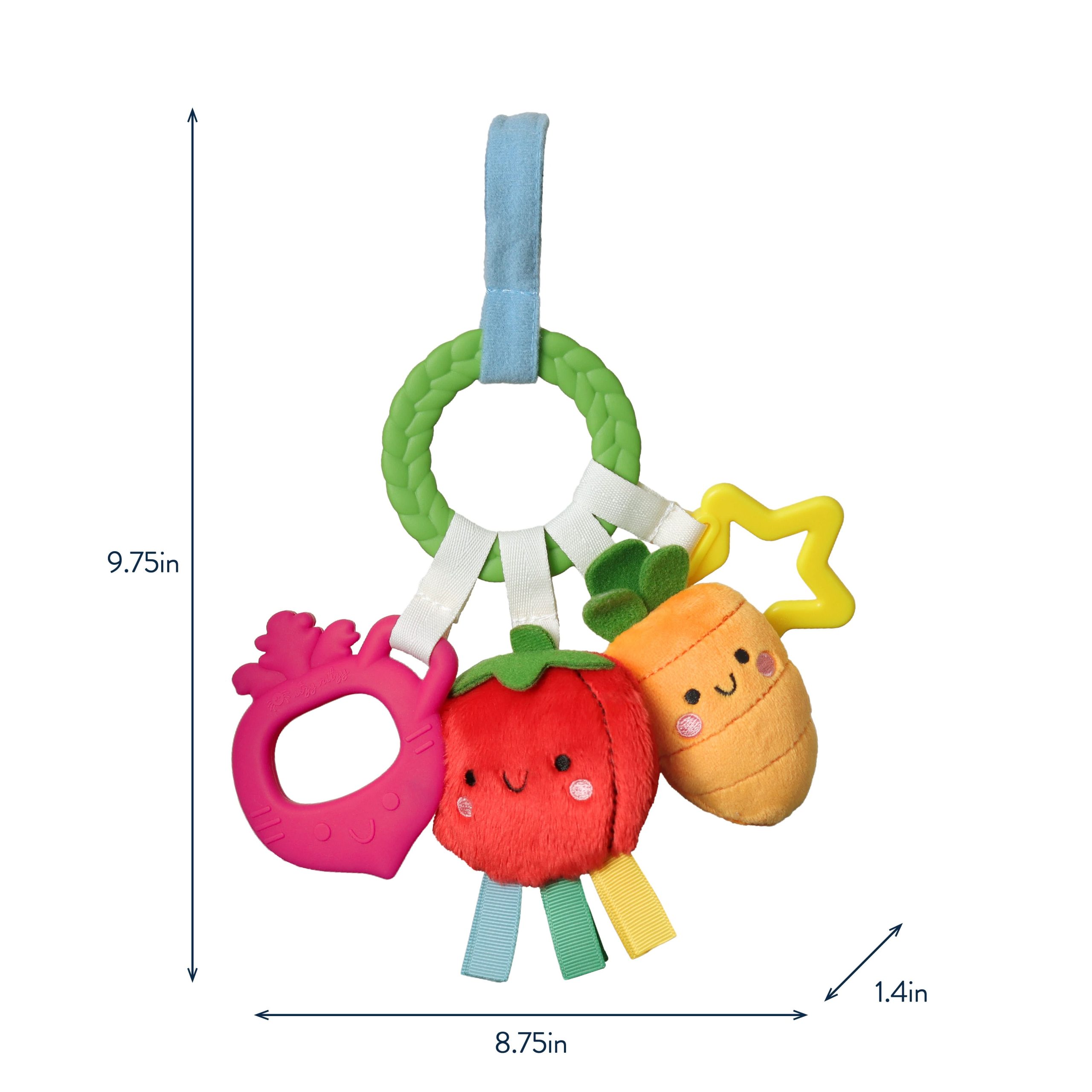 Bitzy Busy Ring™ Teething Activity Toy - Image 14