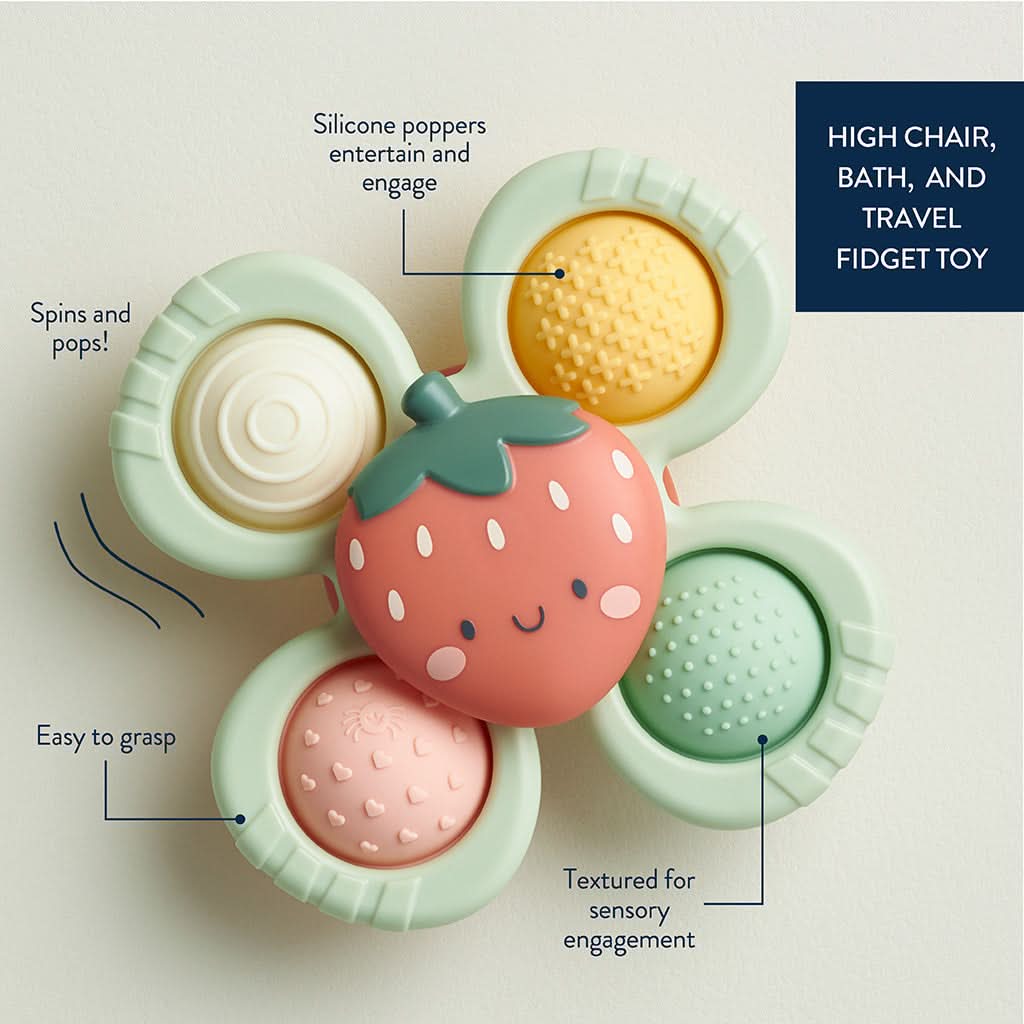 Itzy Pop & Whirl™ Fidget Spinner Travel & Bath Toy - Image 16