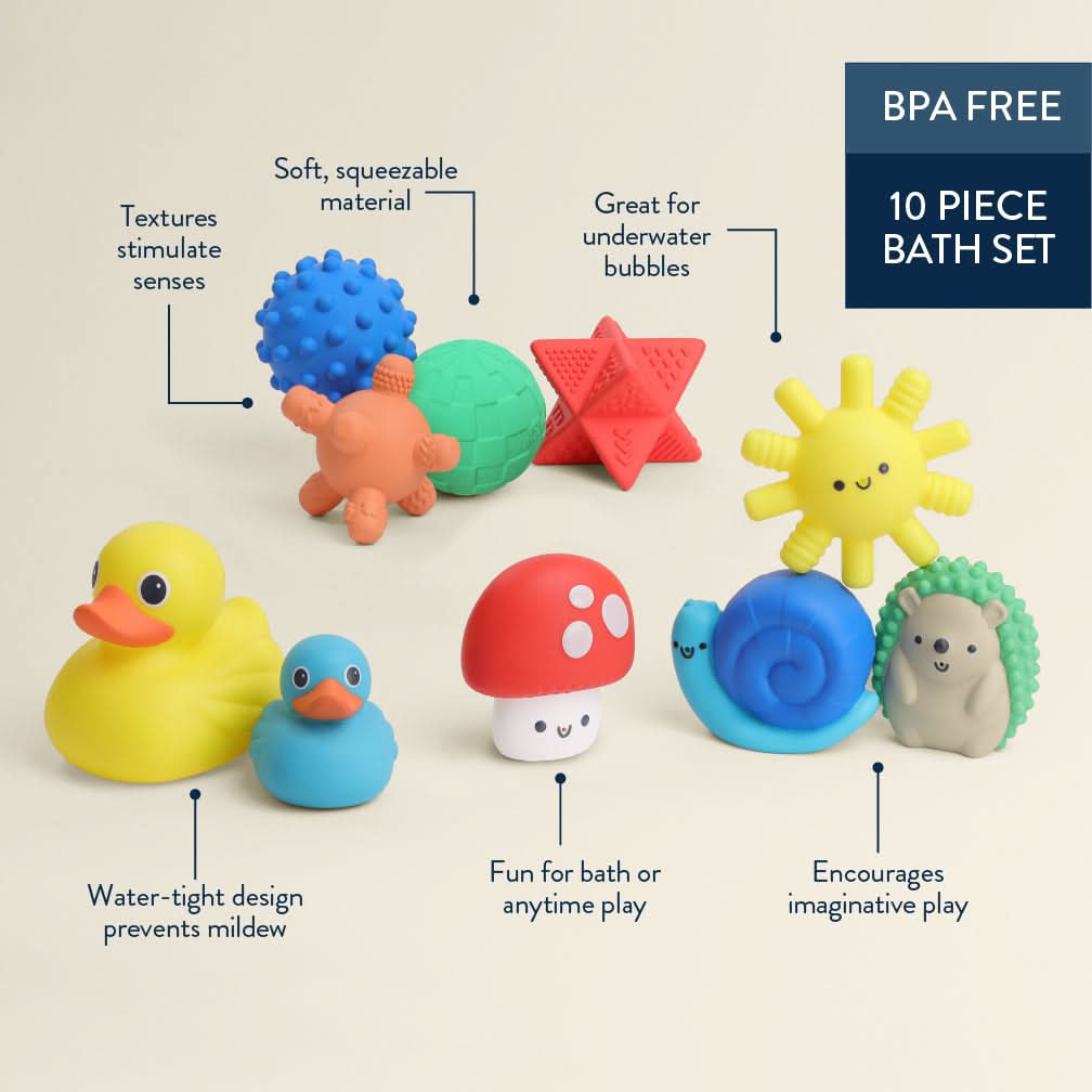 Itzy Splash Gift Set™ 10-Piece Bath Toys - Image 8