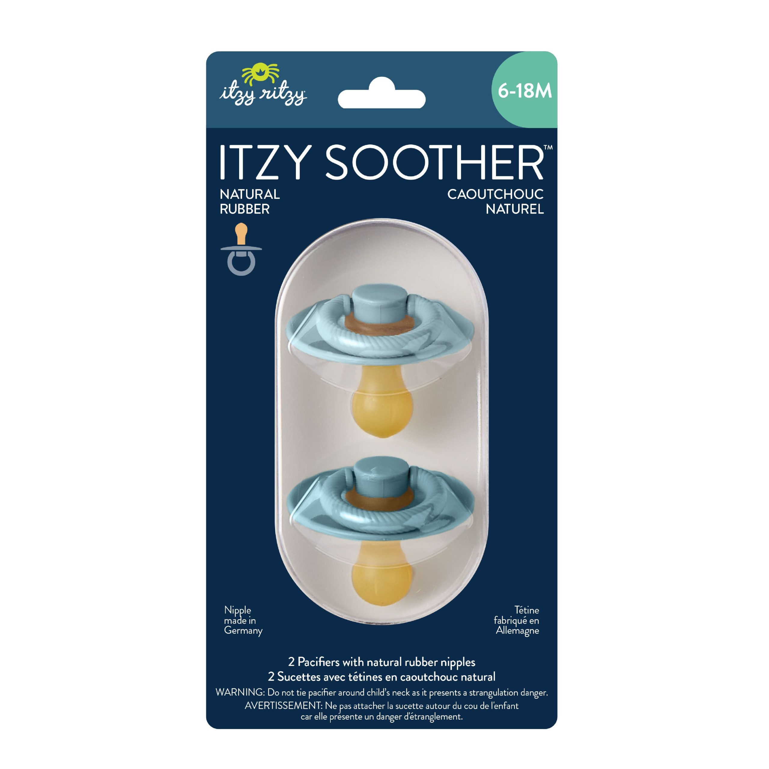 Itzy Soother™ Natural Rubber Pacifier - 6-18M - Image 26