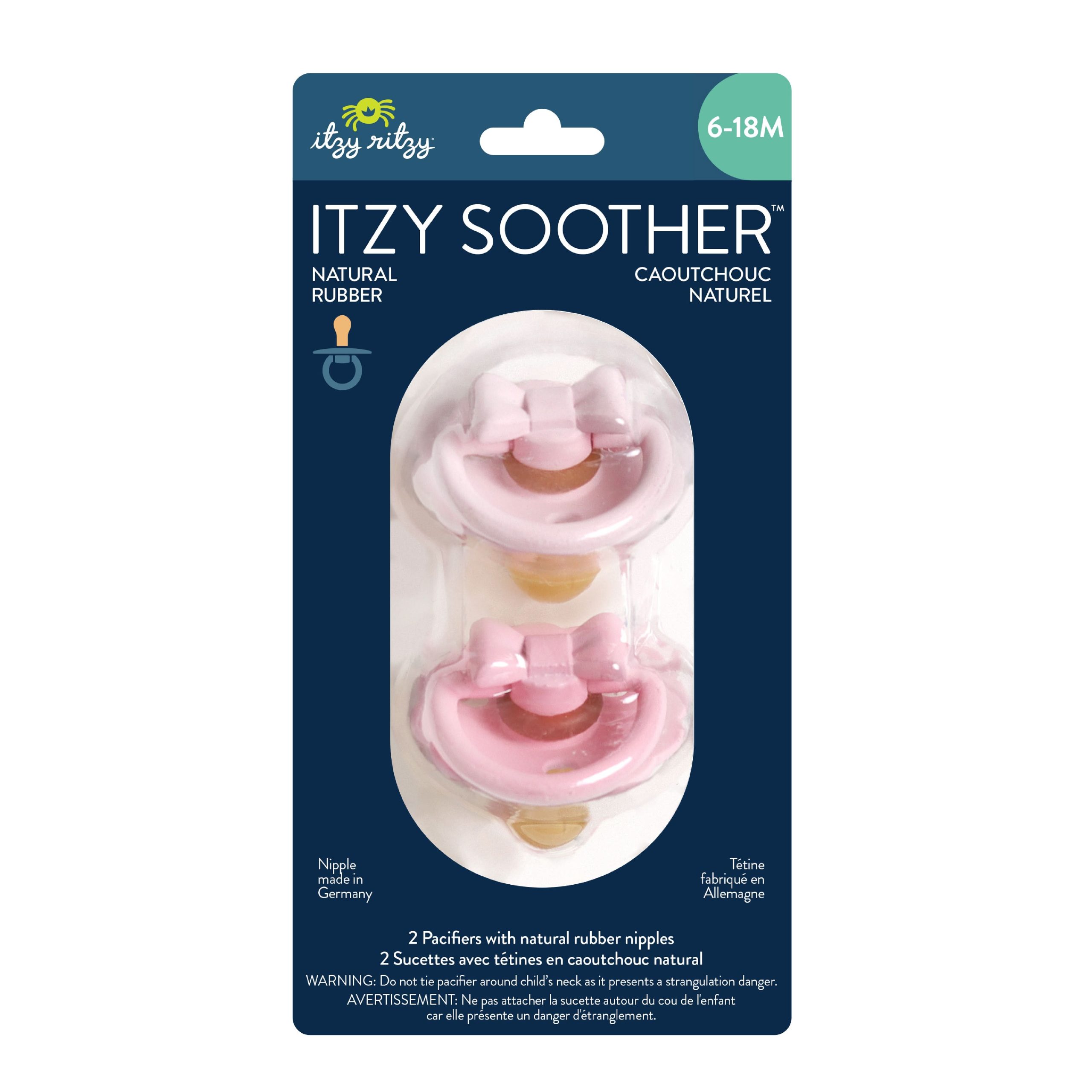 Itzy Soother™ Natural Rubber Pacifier - 6-18M - Image 7