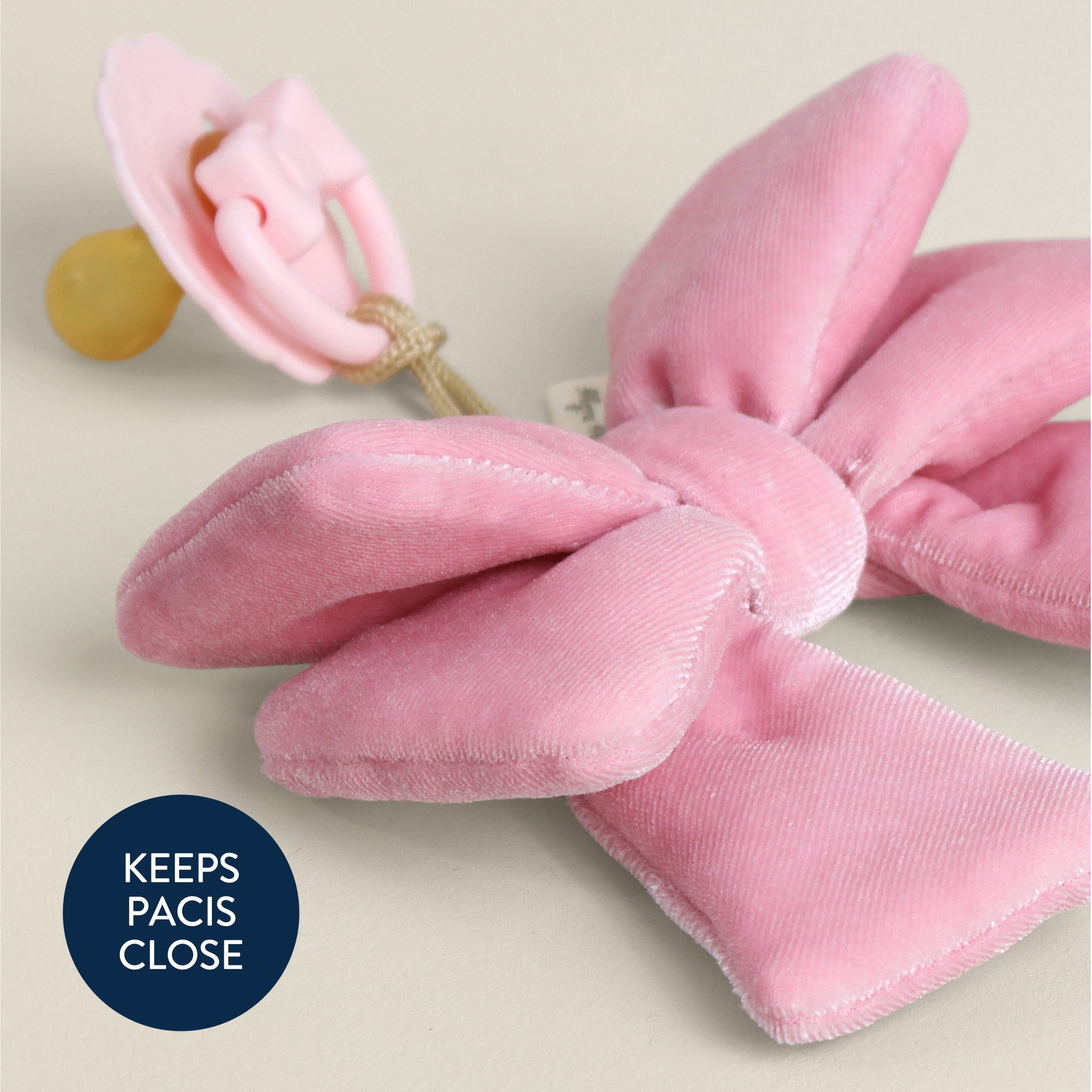 Bitzy Pal™ Natural Rubber Pacifier & Lovey - Image 5