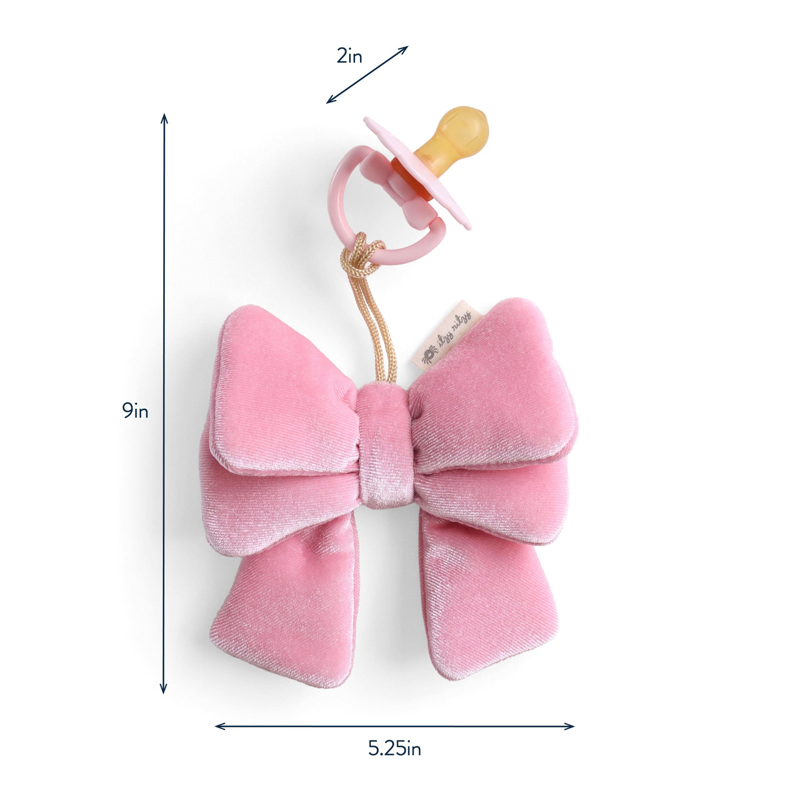 Bitzy Pal™ Natural Rubber Pacifier & Lovey - Image 8