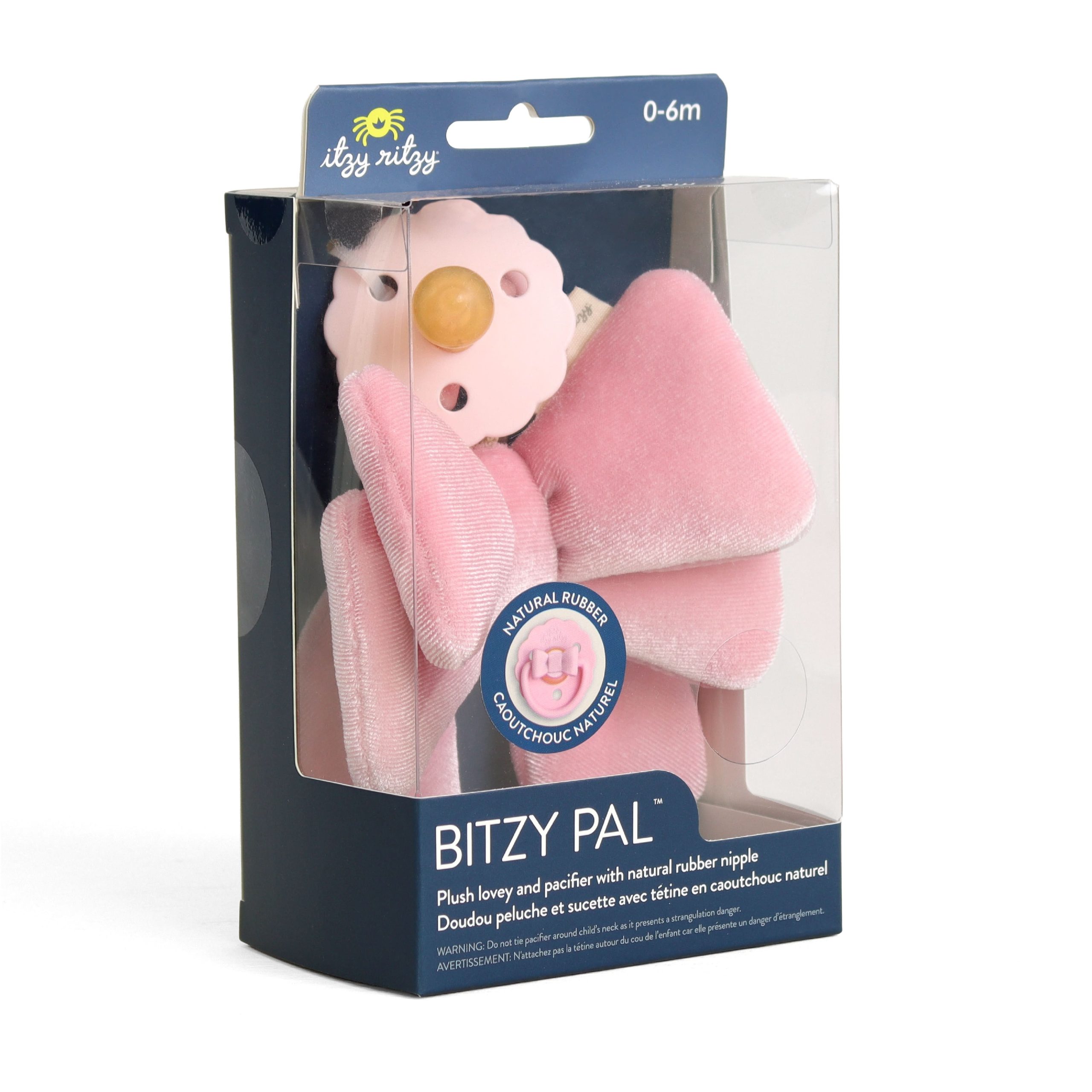 Bitzy Pal™ Natural Rubber Pacifier & Lovey - Image 7