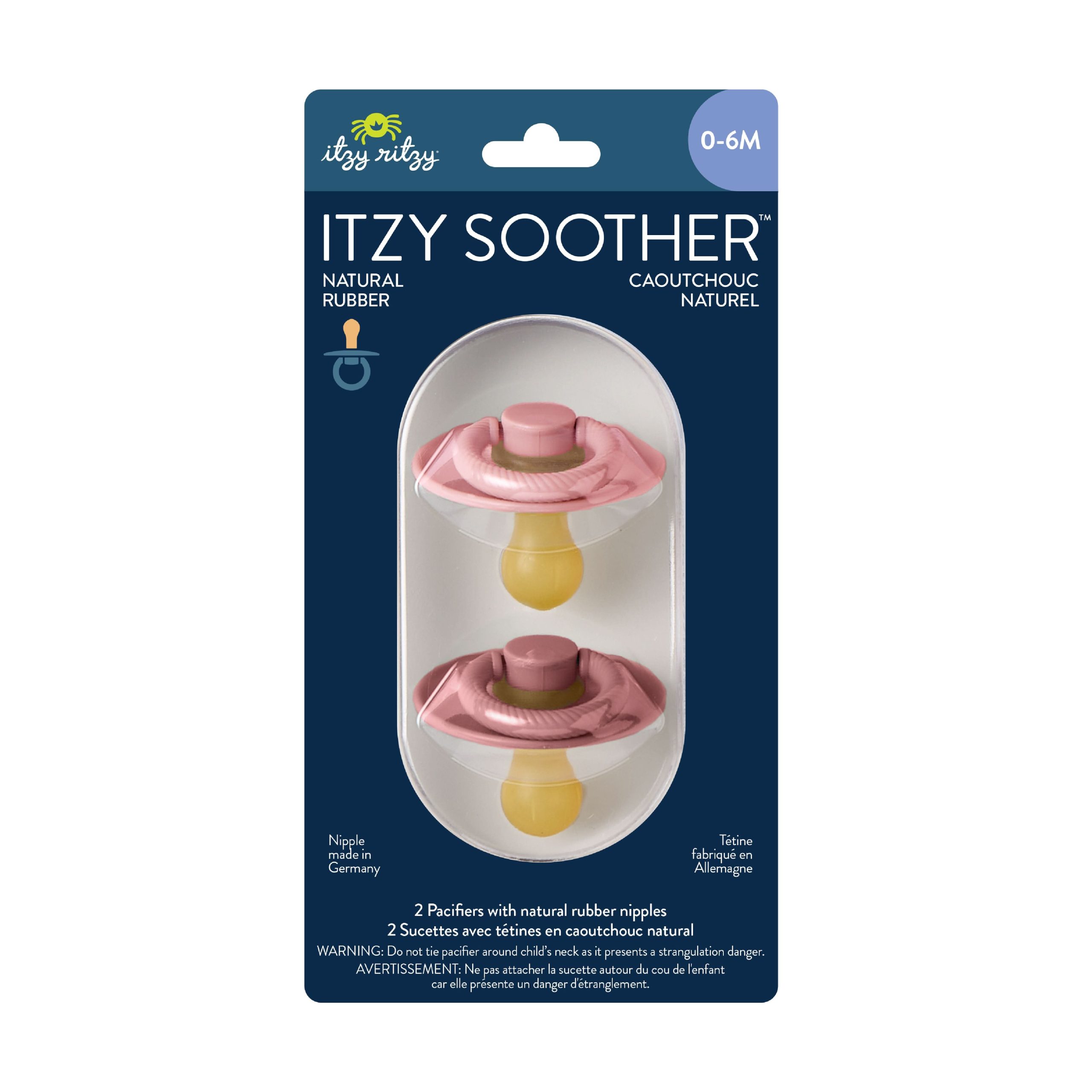 Itzy Soother™ Natural Rubber Pacifier - 0-6M - Image 26