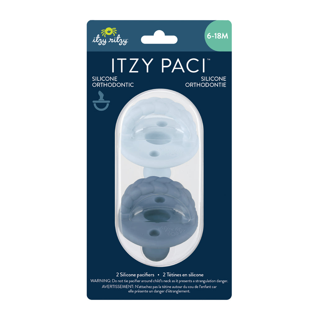 Itzy Paci™ Orthodontic Silicone Pacifier 0-6M - Image 6
