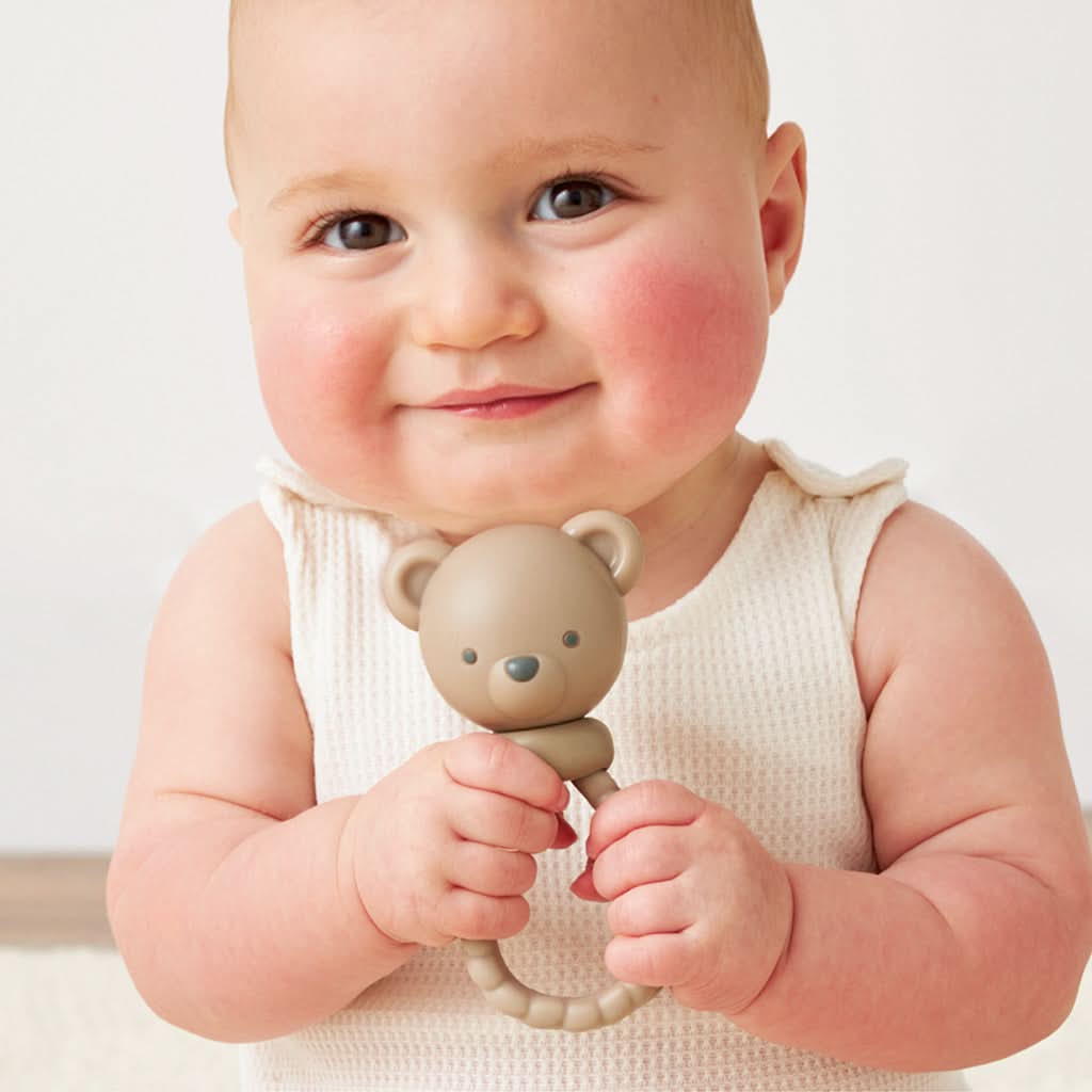 Shake & Smile™ Silicone Rattle Teether - Image 14