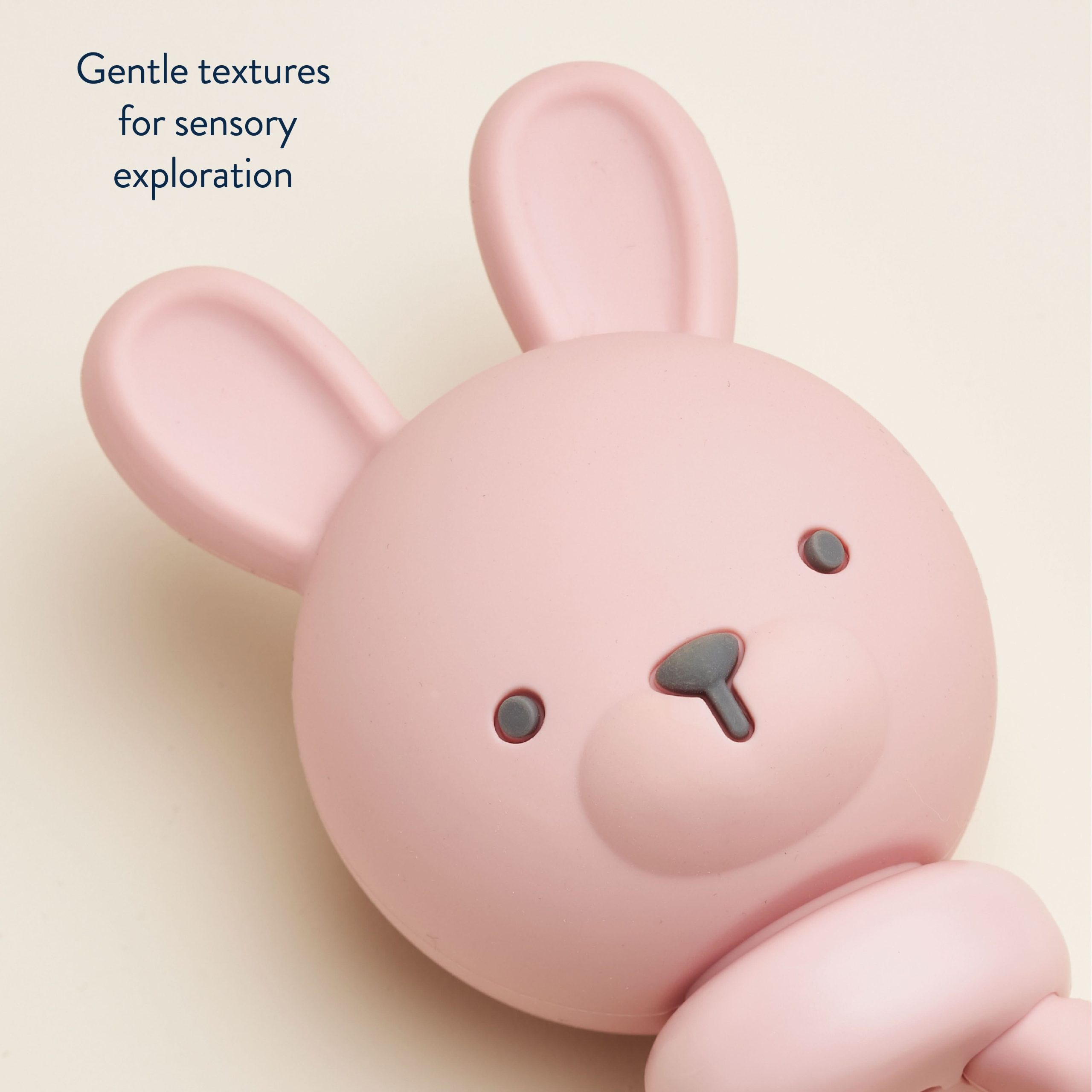 Shake & Smile™ Silicone Rattle Teether - Image 3